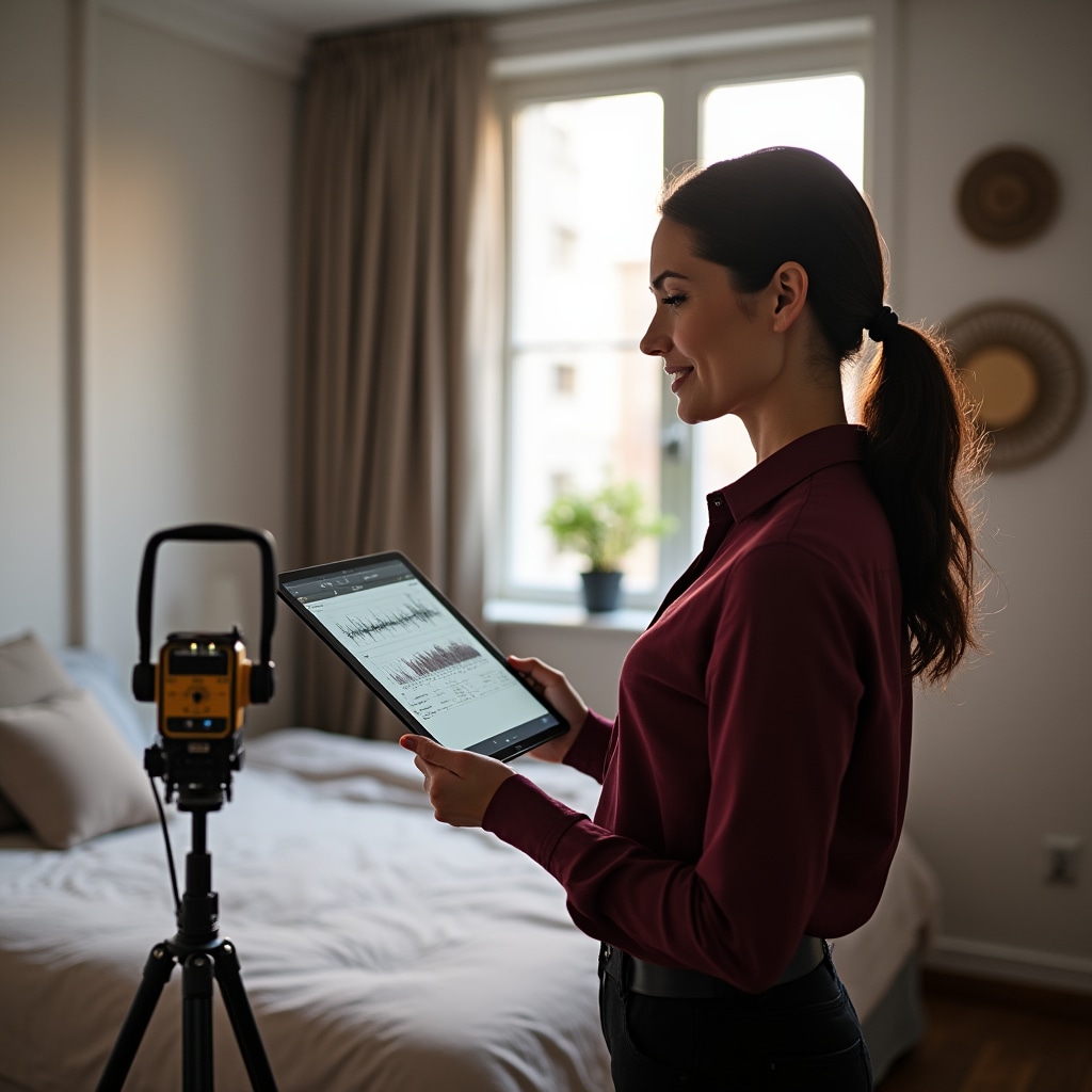 Post-treatment acoustic verification measurement